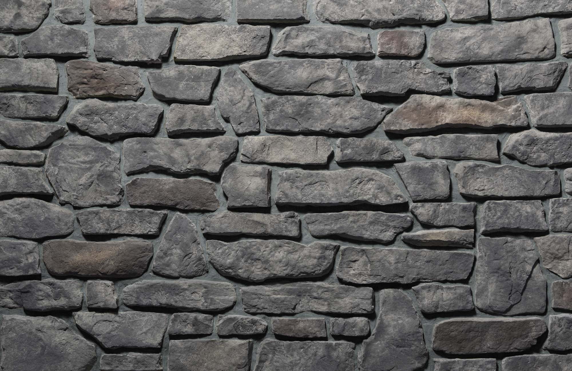 Ridge Cut™ Castle Rock with Gray Grout