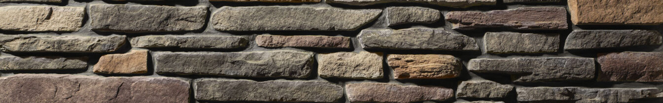 Ledgestone Saginaw with Brown Grout