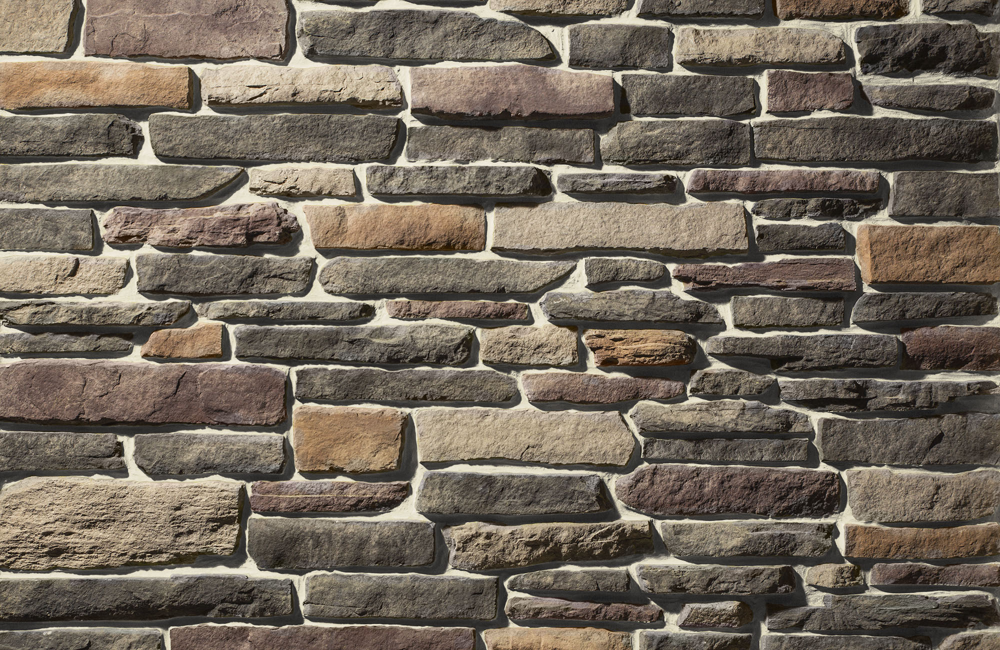 Ledgestone Saginaw with Buff Grout