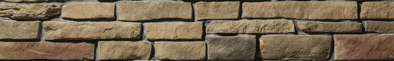 Ledgestone Santee with Brown Grout