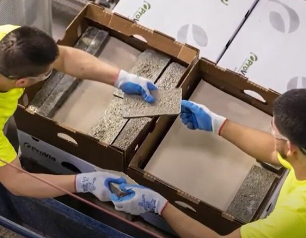 {ProVia's sturdy manufactured stone boxes offer industry-leading defense against shipping damage.}