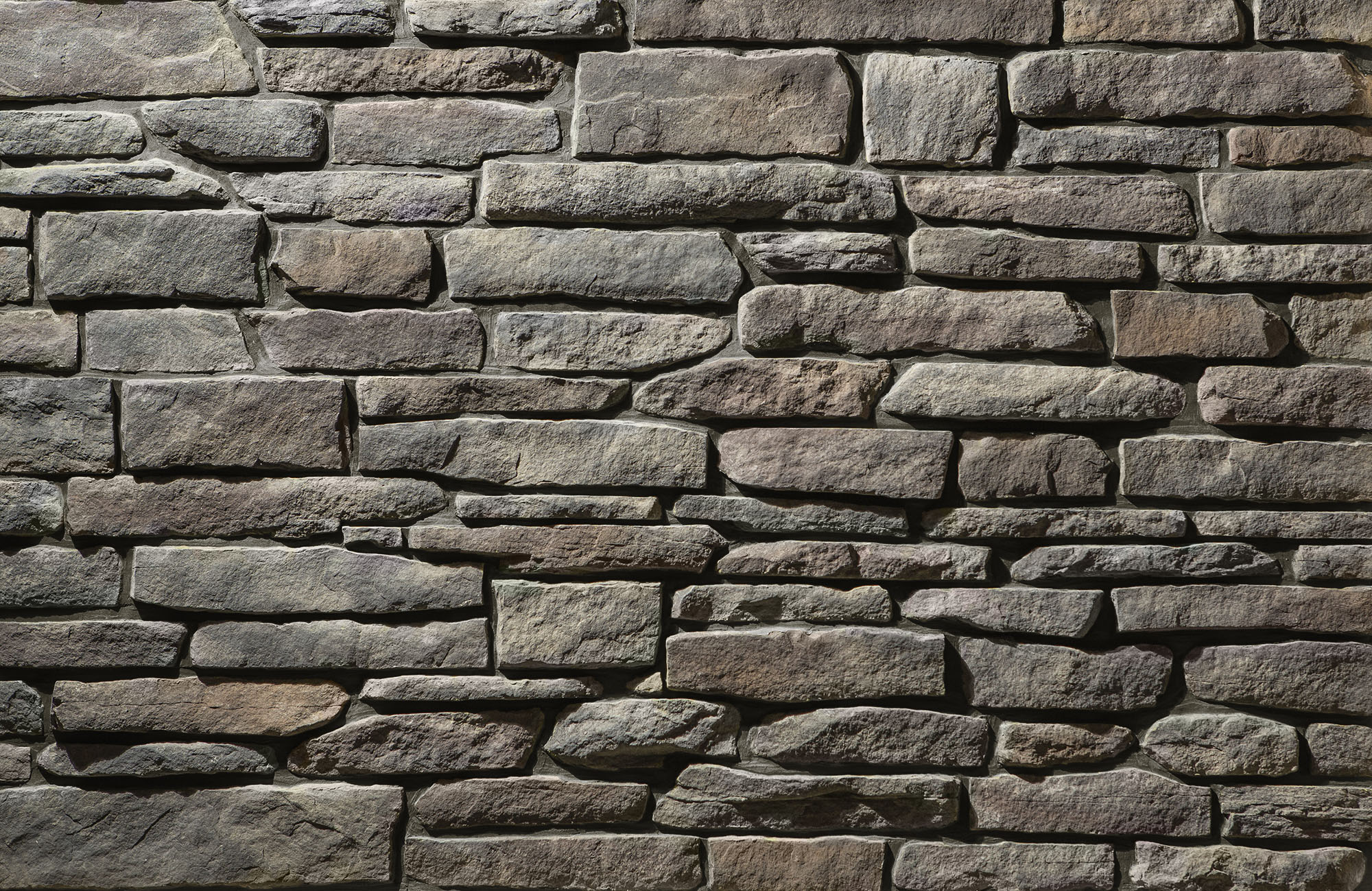 Ledgestone Southbriar with Brown Grout