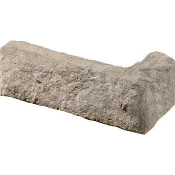 {Isolated image of a ProVia Edge Cut­™ Manufactured Stone Corner Accessory}