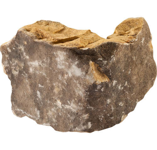 Isolated image of a ProVia Natural Cut™ Manufactured Stone Corner Accessory