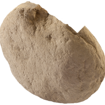 {Isolated image of a ProVia River Rock Manufactured Stone Corner Accessory}