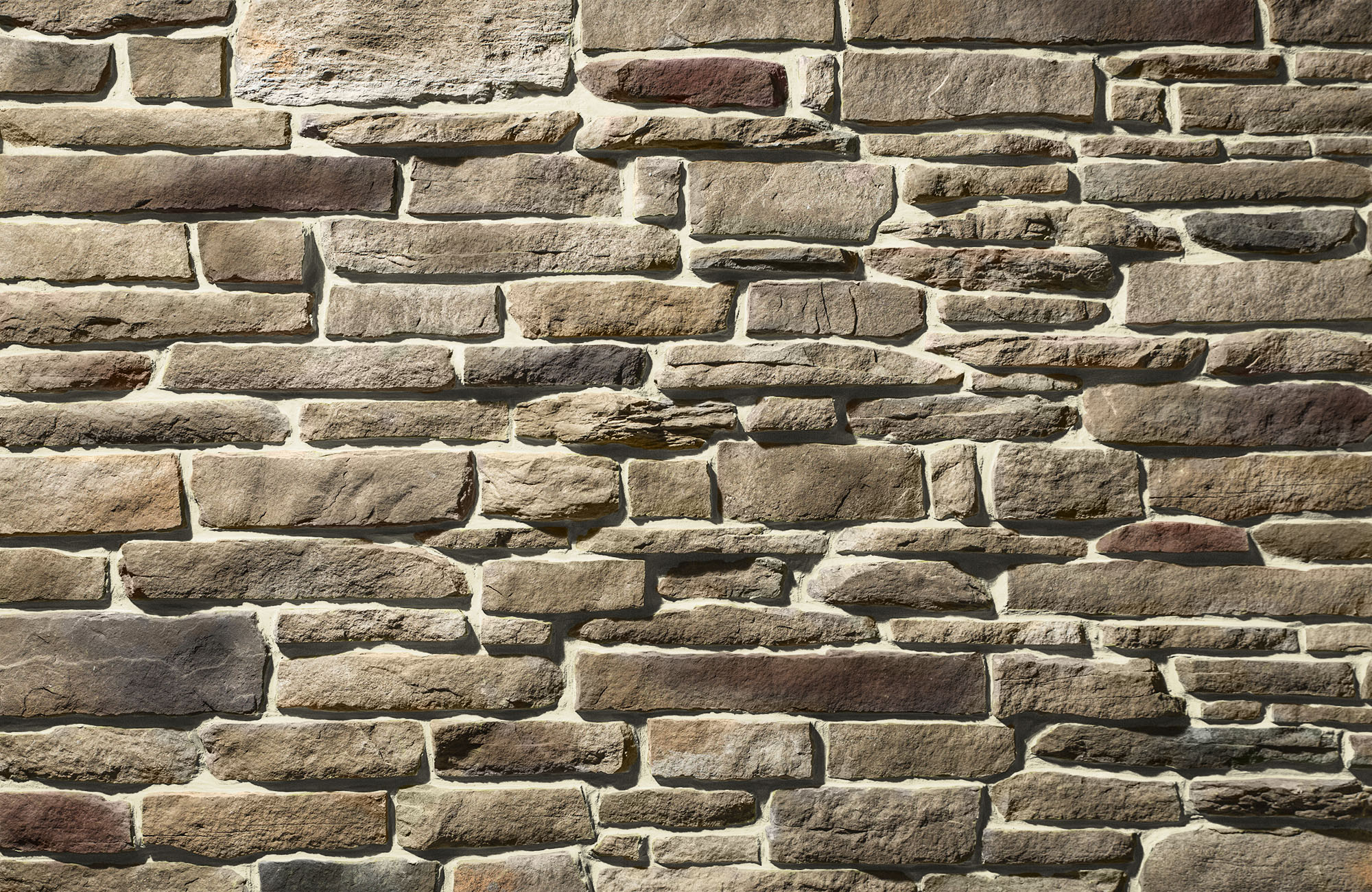 Ledgestone Susquehanna with Buff Grout