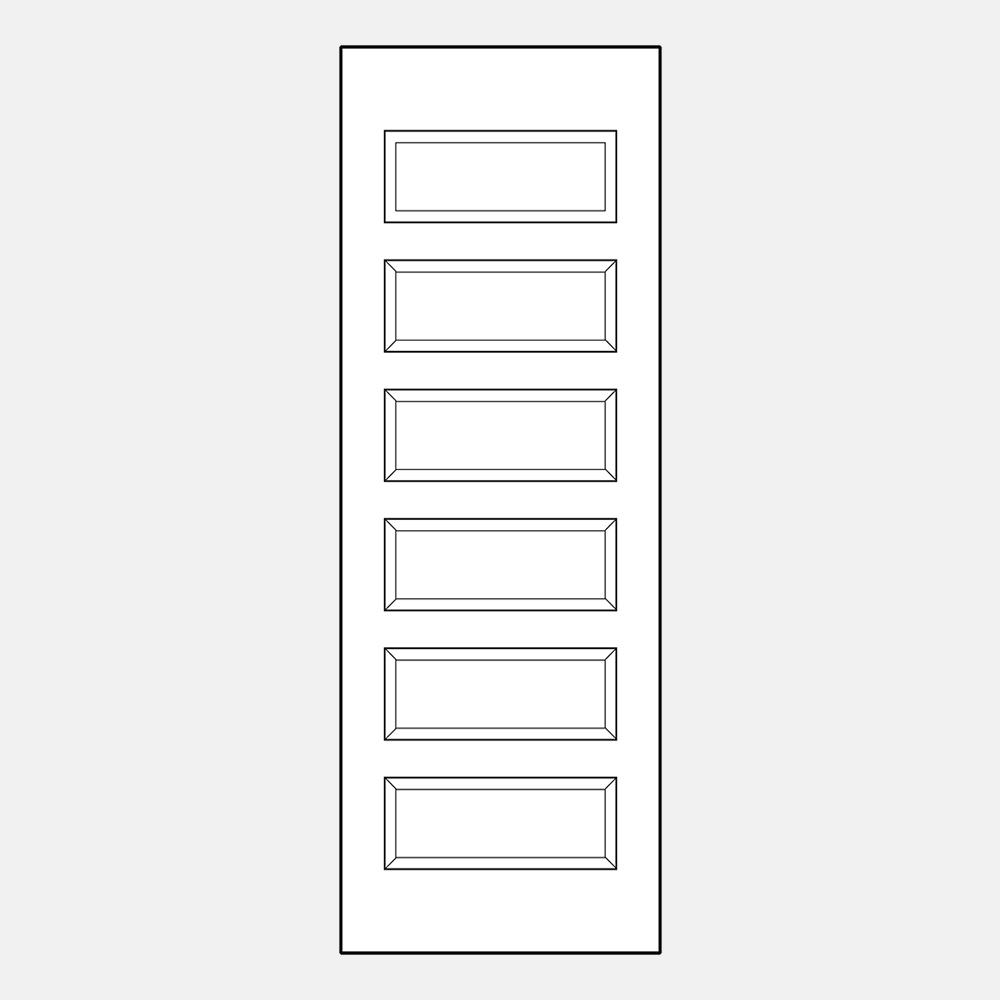 006S 8′ Entry Door Style