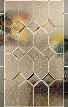 Constance decorative front door glass or glass for decorative windows