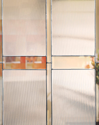 {Mirage decorative front door glass or glass for decorative windows}