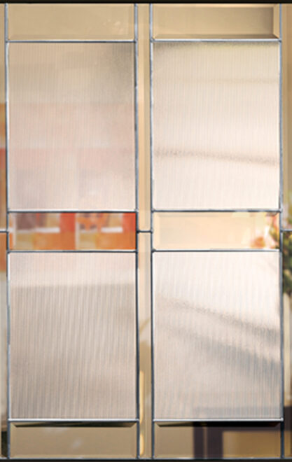 {Mirage decorative front door glass or glass for decorative windows}
