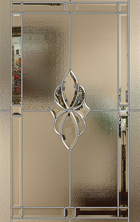 Somerset decorative front door glass or glass for decorative windows