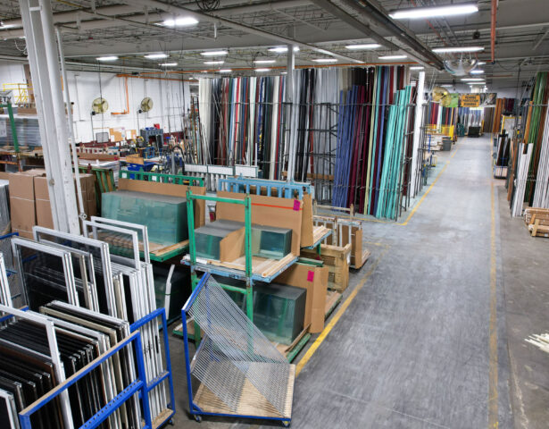 {Interior view of ProVia Sugarcreek Facility}