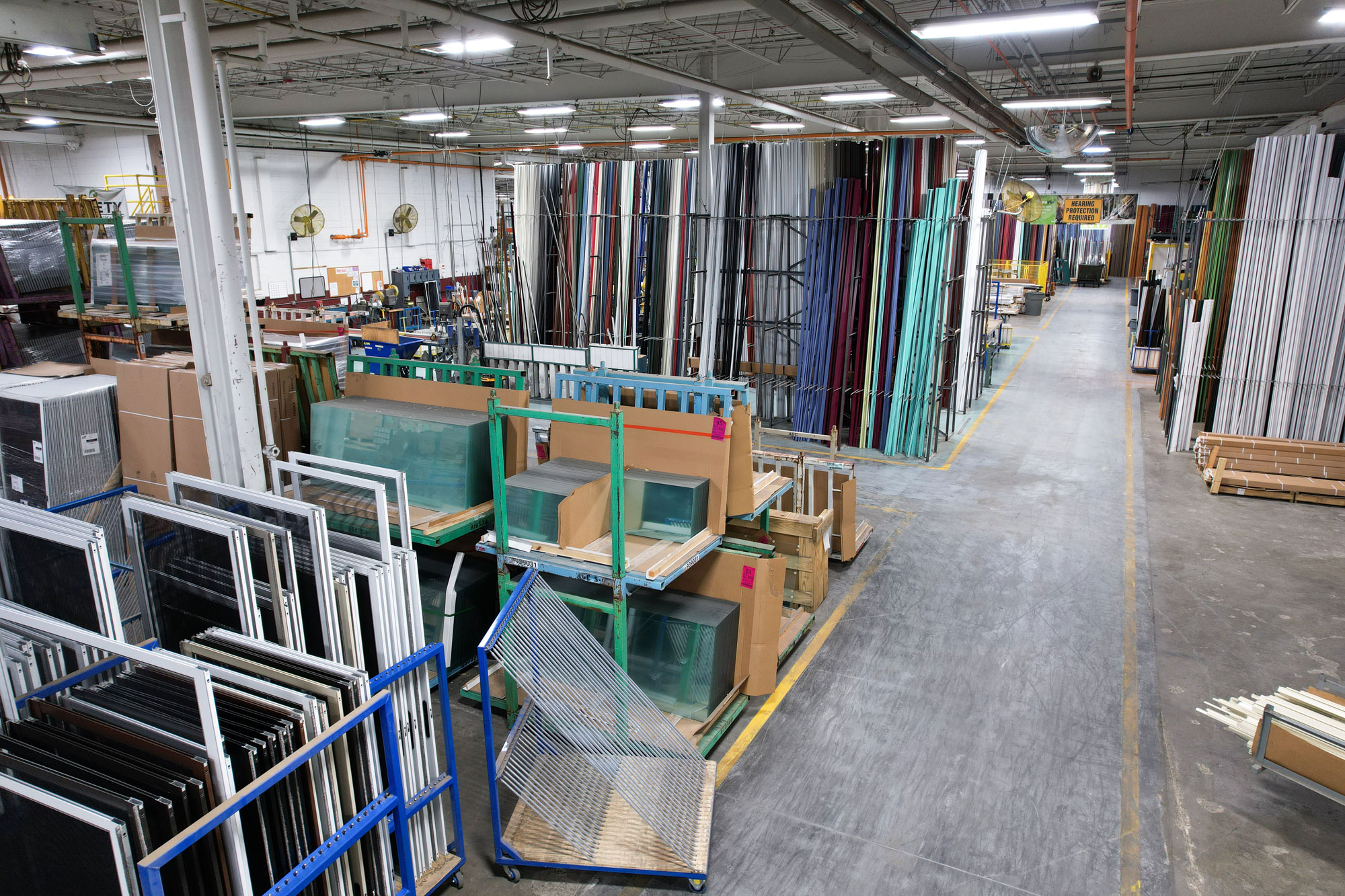 Interior view of ProVia Sugarcreek Facility