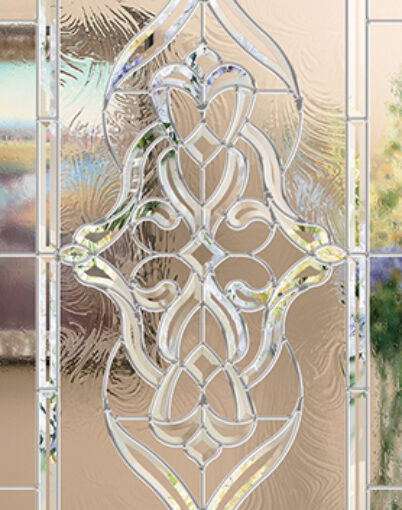 {Symphony decorative front door glass or glass for decorative windows}