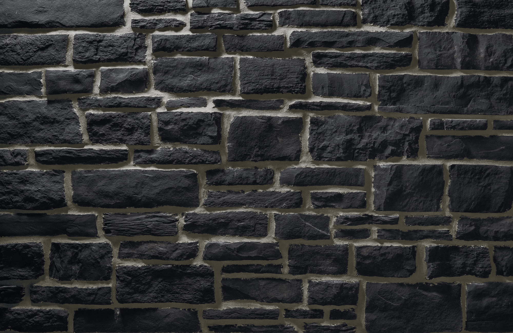 Terra Cut™ Graphite with Brown Grout