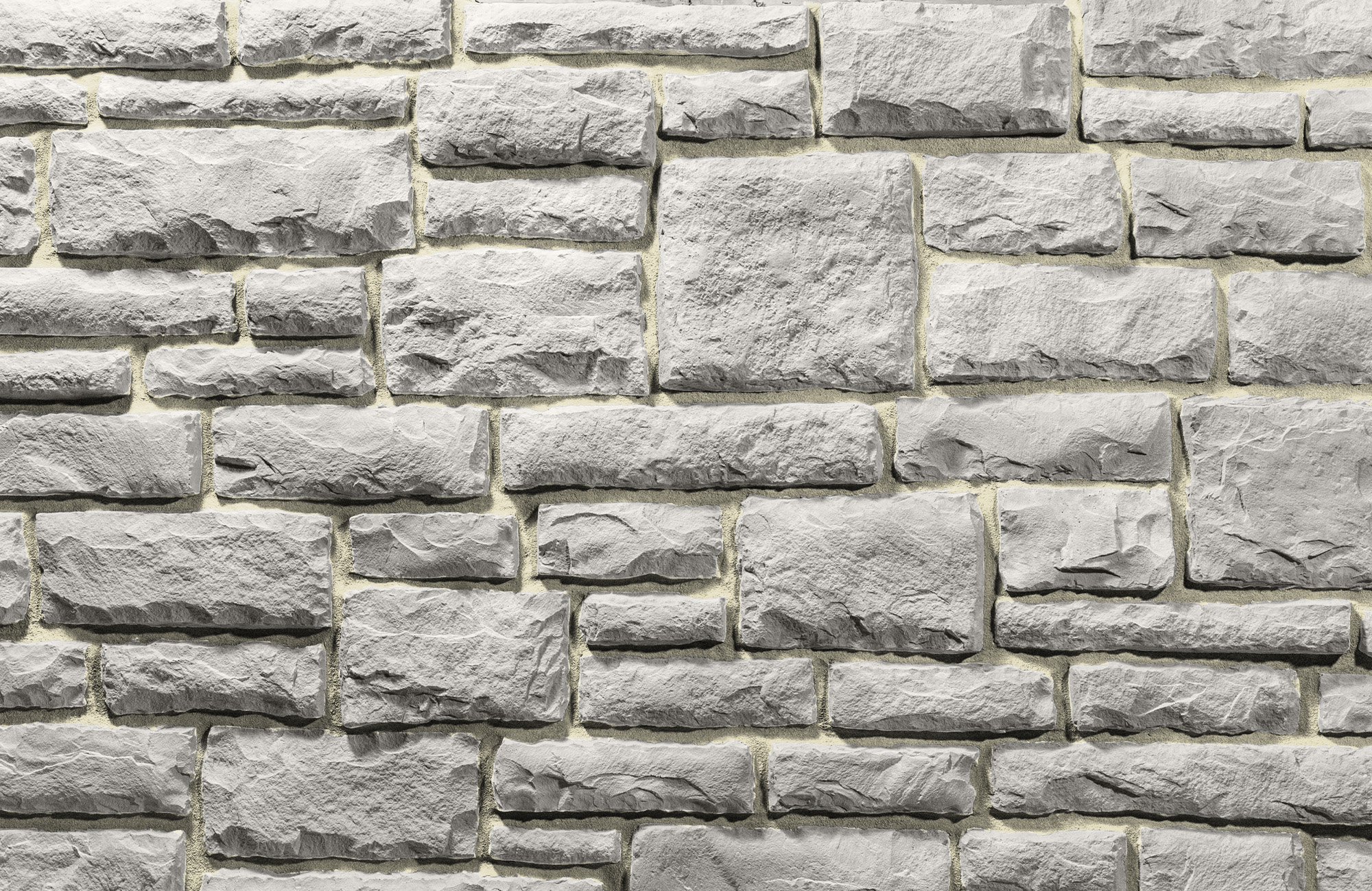 Limestone Vail with Buff Grout