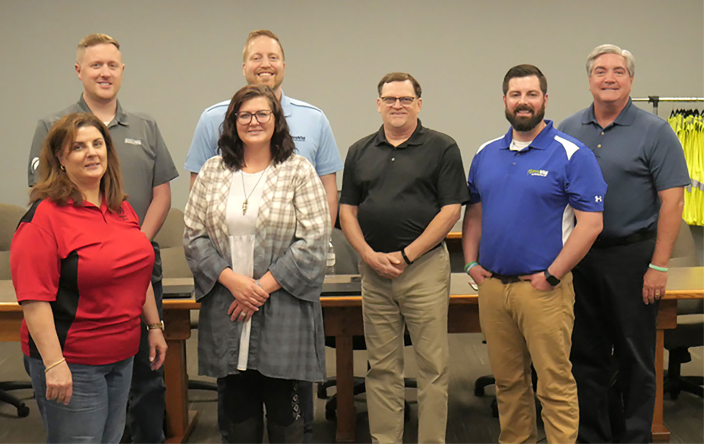 Five ProVia employees were sworn in to OSHA Voluntary Protection Program