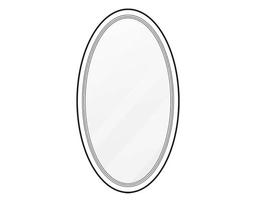 {Oval shaped window}