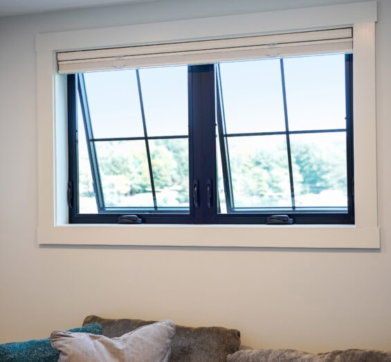 Endure™ Awning Windows in Textured Matte Coal Black