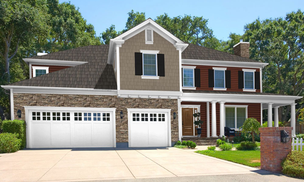 Natural Bark Home Exterior Color Palette