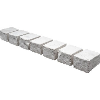 {Isolated image of a manufactured stone brick sill}