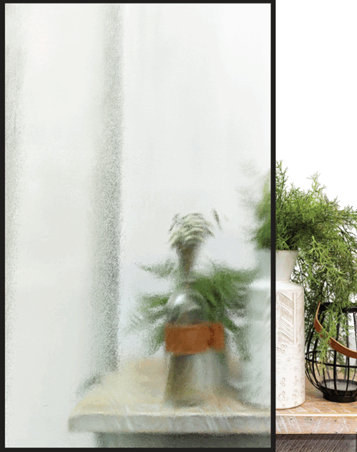 ProVia privacy glass for doors and windows in the style Chinchilla