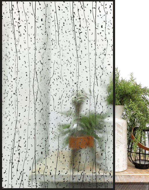 ProVia privacy glass for doors and windows in the style Mistify