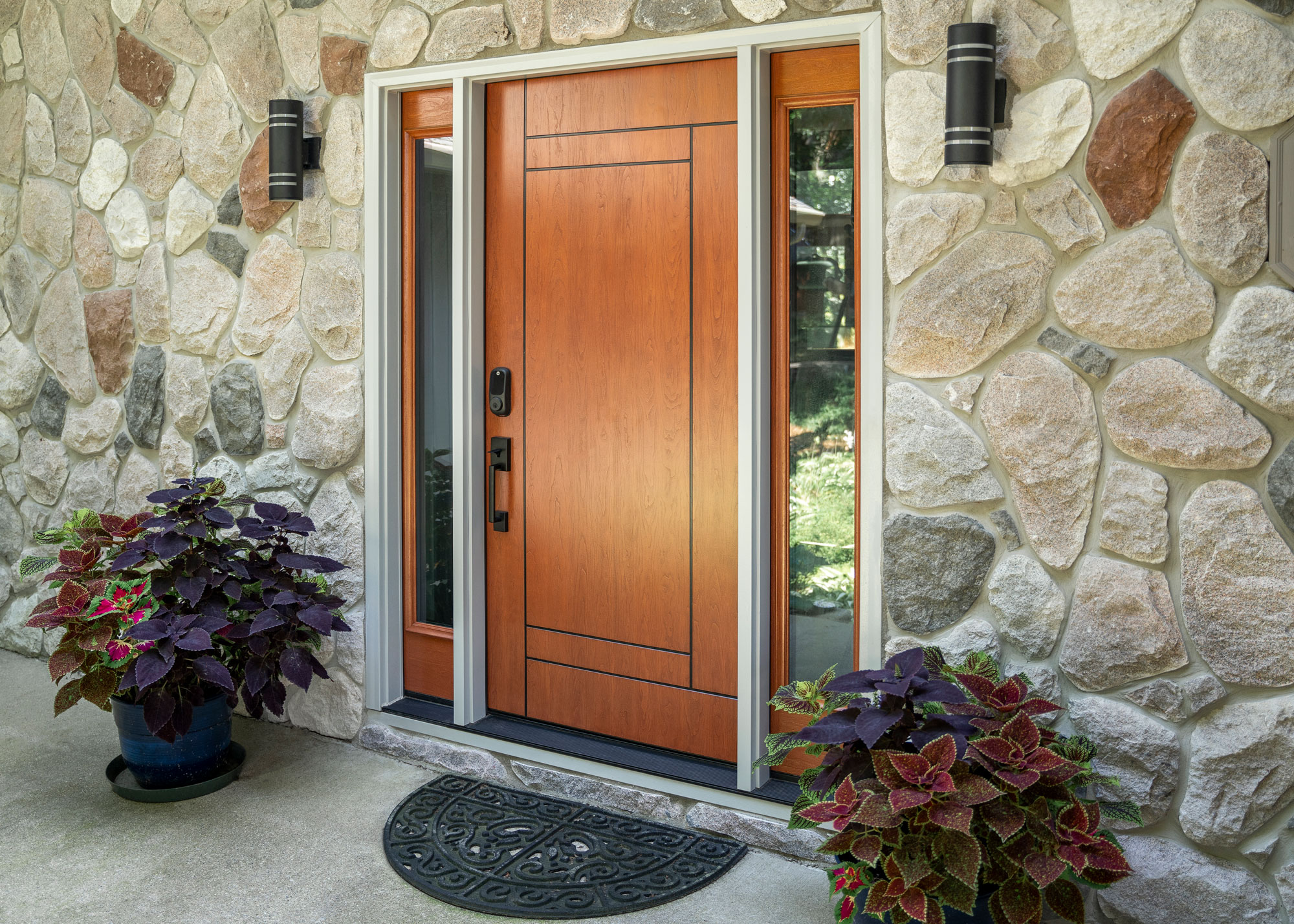 Signet® Cherry 001-INS6 Inscribed Door in Toffee