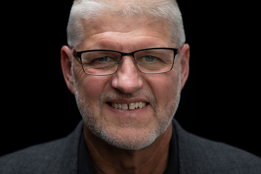Professional photograph of Sam Yoder