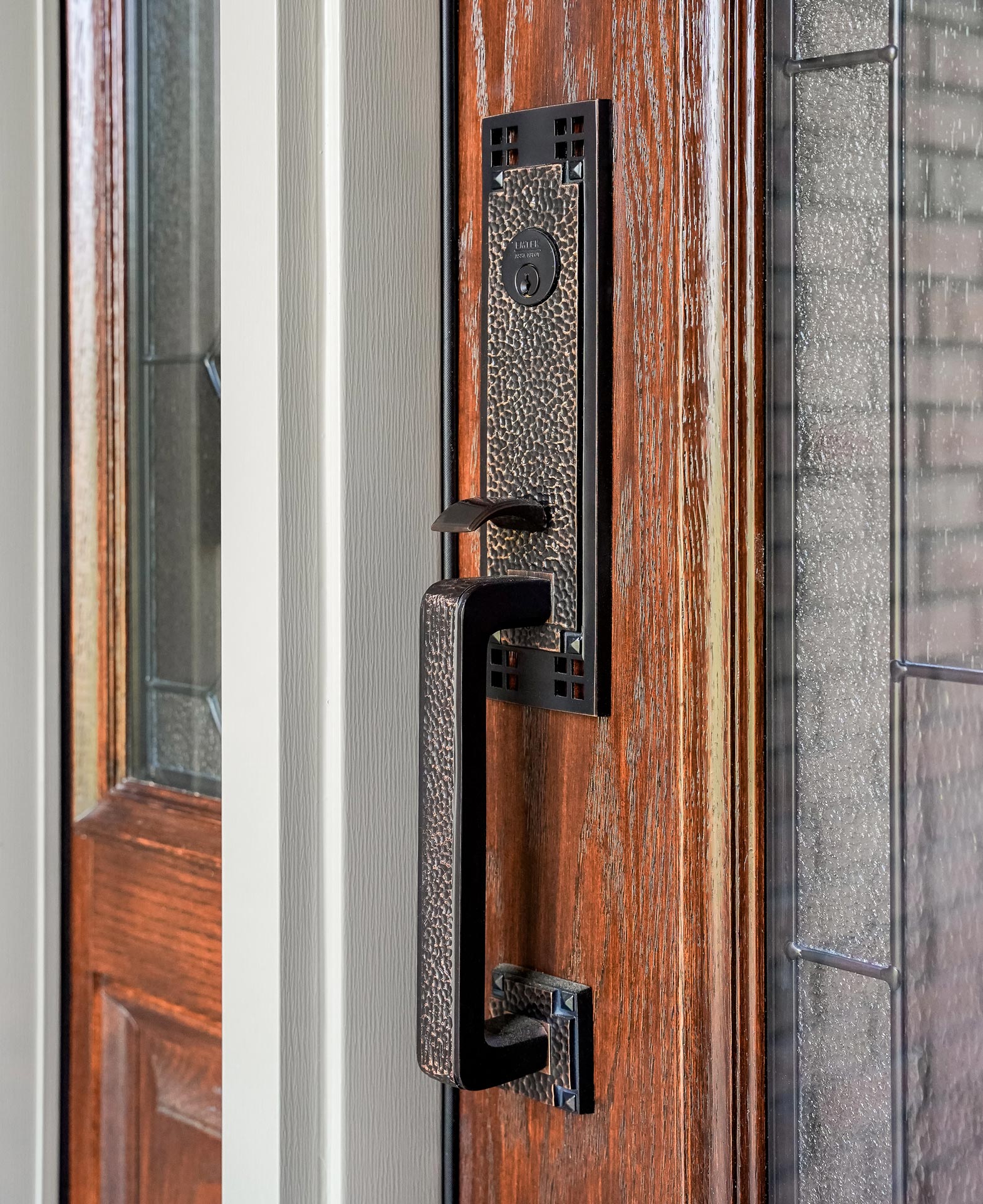 Emtek® Mortise Craftsman Entry Door Hardware in Oil Rubbed Bronze