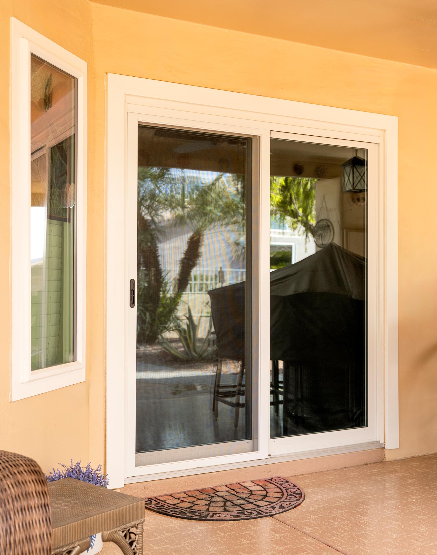 Endure™ 2-Lite Sliding Patio Door and Picture Window in White