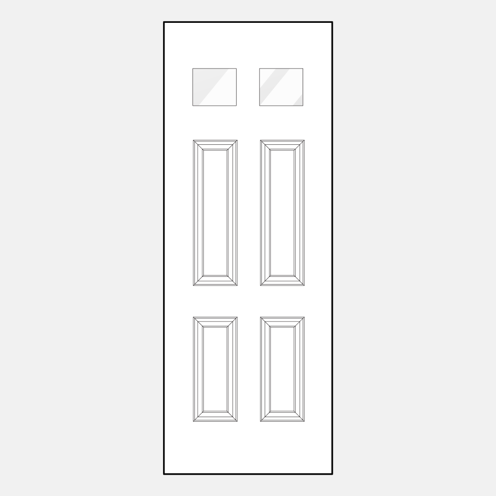 206 8′ Entry Door Style