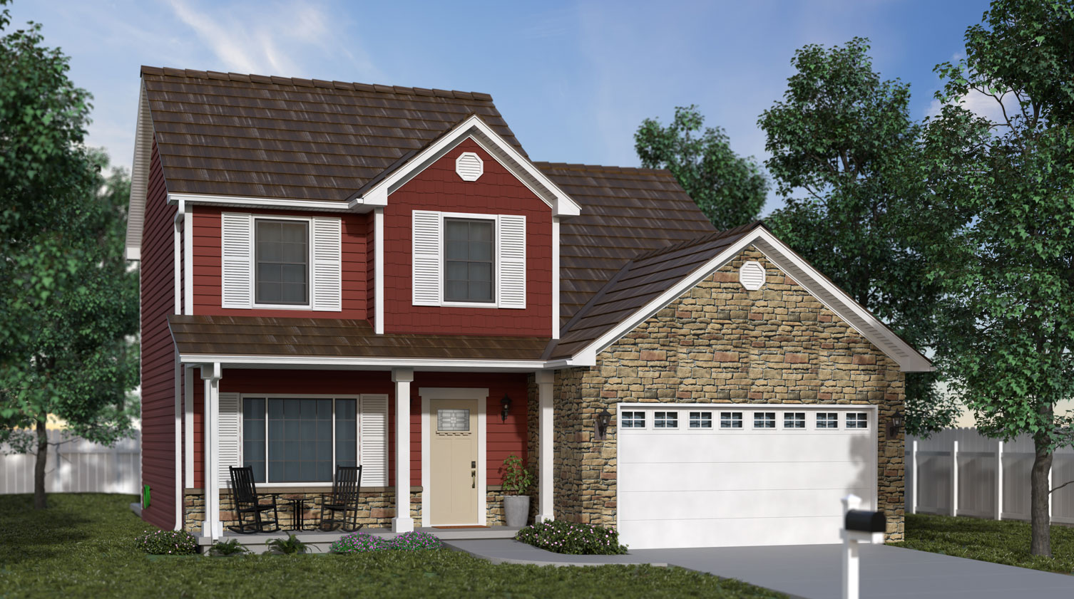 Toasted Coconut Home Exterior Color Palette