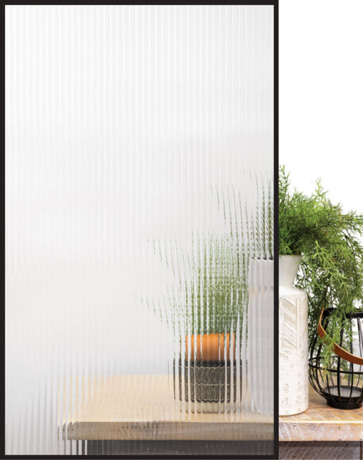 ProVia privacy glass for doors in the style Fluted