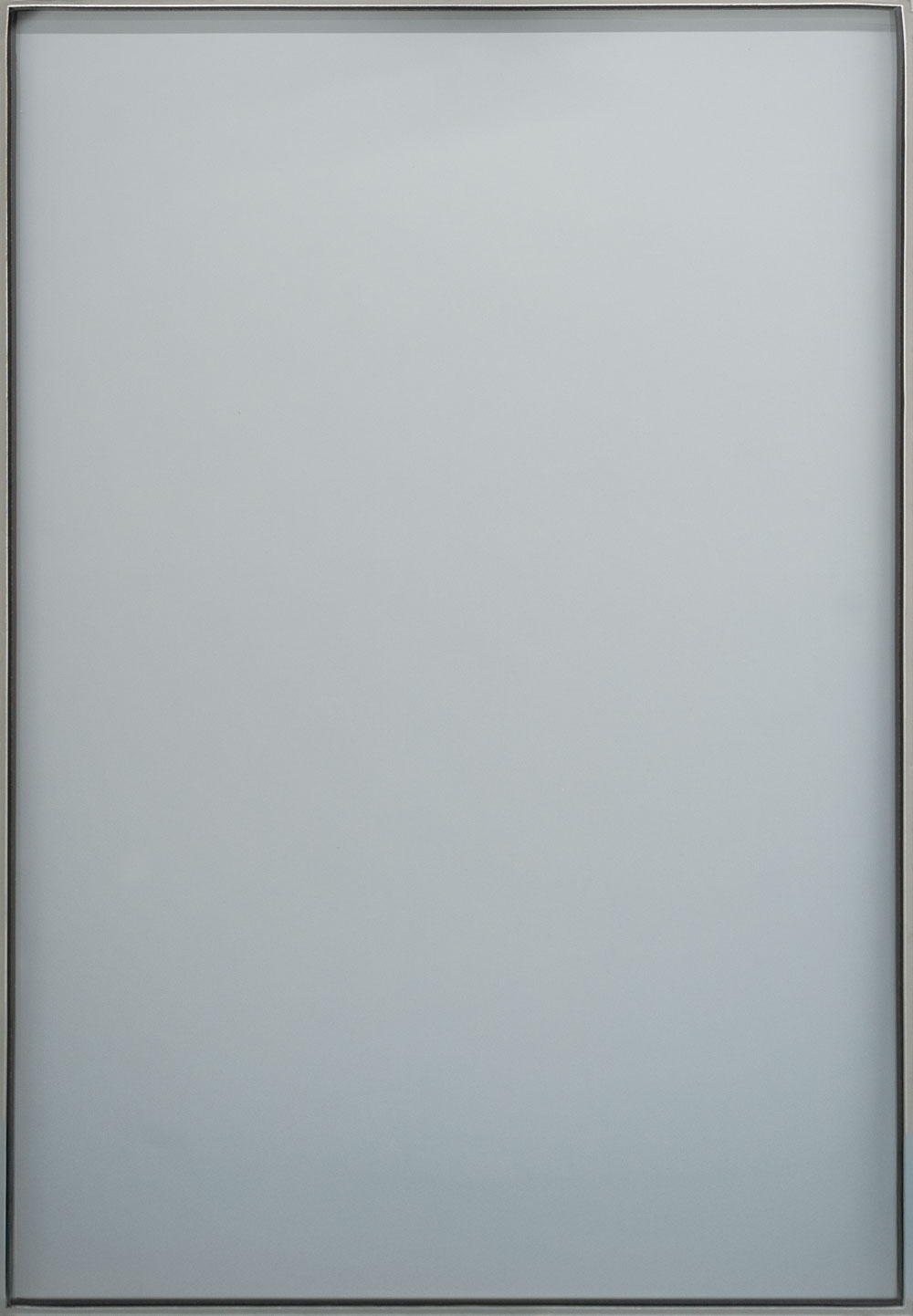 Isolated image of a piece of Gray tinted entry door glass for ProVia® entry doors