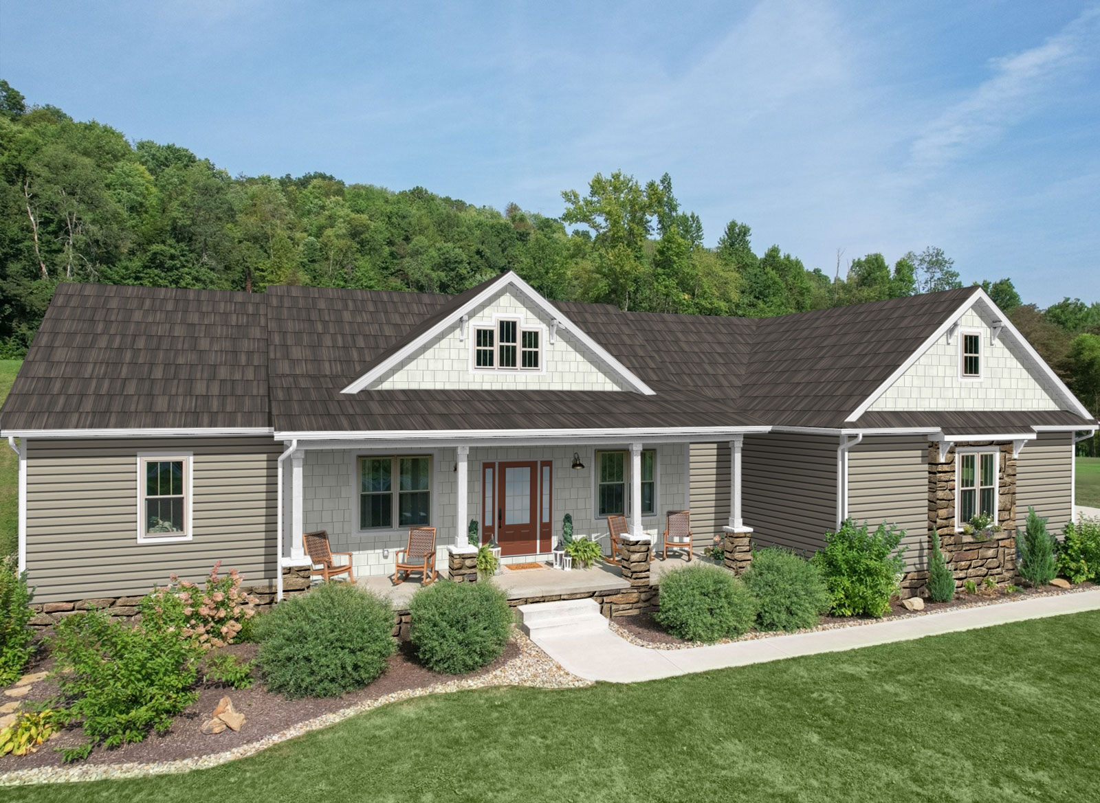 Burnt Sienna Exterior Color Palette