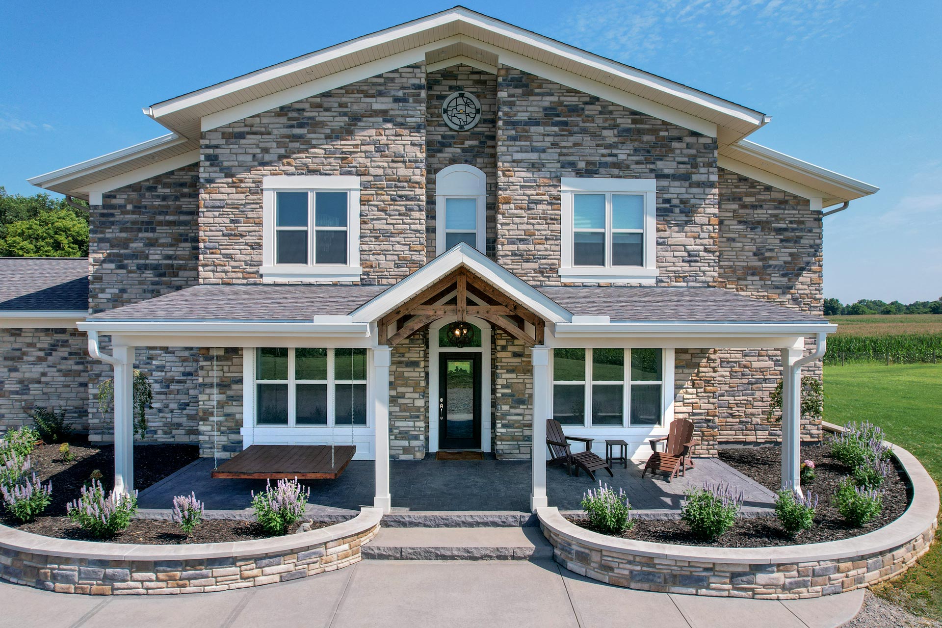 Dry Stack Lakepointe Manufactured Stone Exterior