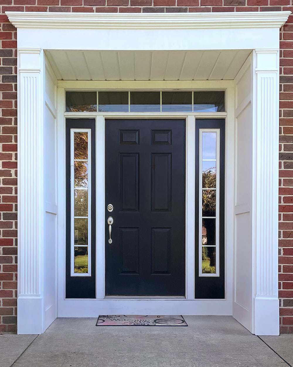 Amy L. Legacy™ Smooth 440 and 160 Sidelites in Coal Black with Internal Grids Before