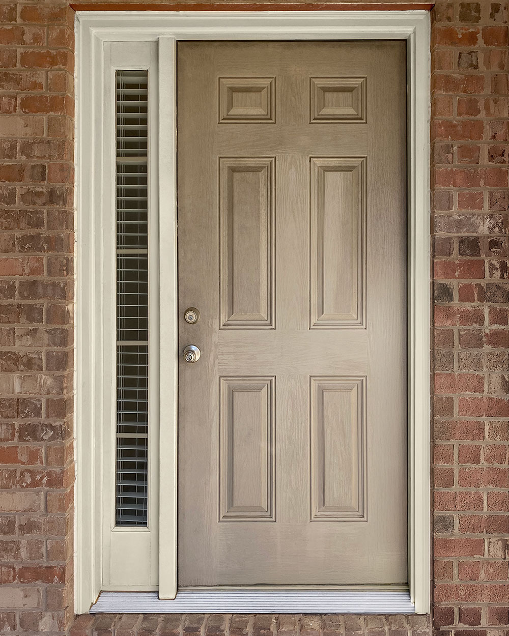 LaWanda P. Legacy™ 430-2P and 160 Sidelite with Barcelona Wrought Iron Before