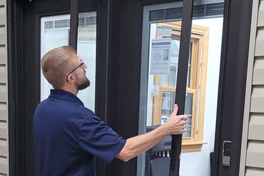 How to Adjust a Top-Hung Screen for a ProVia Patio Door