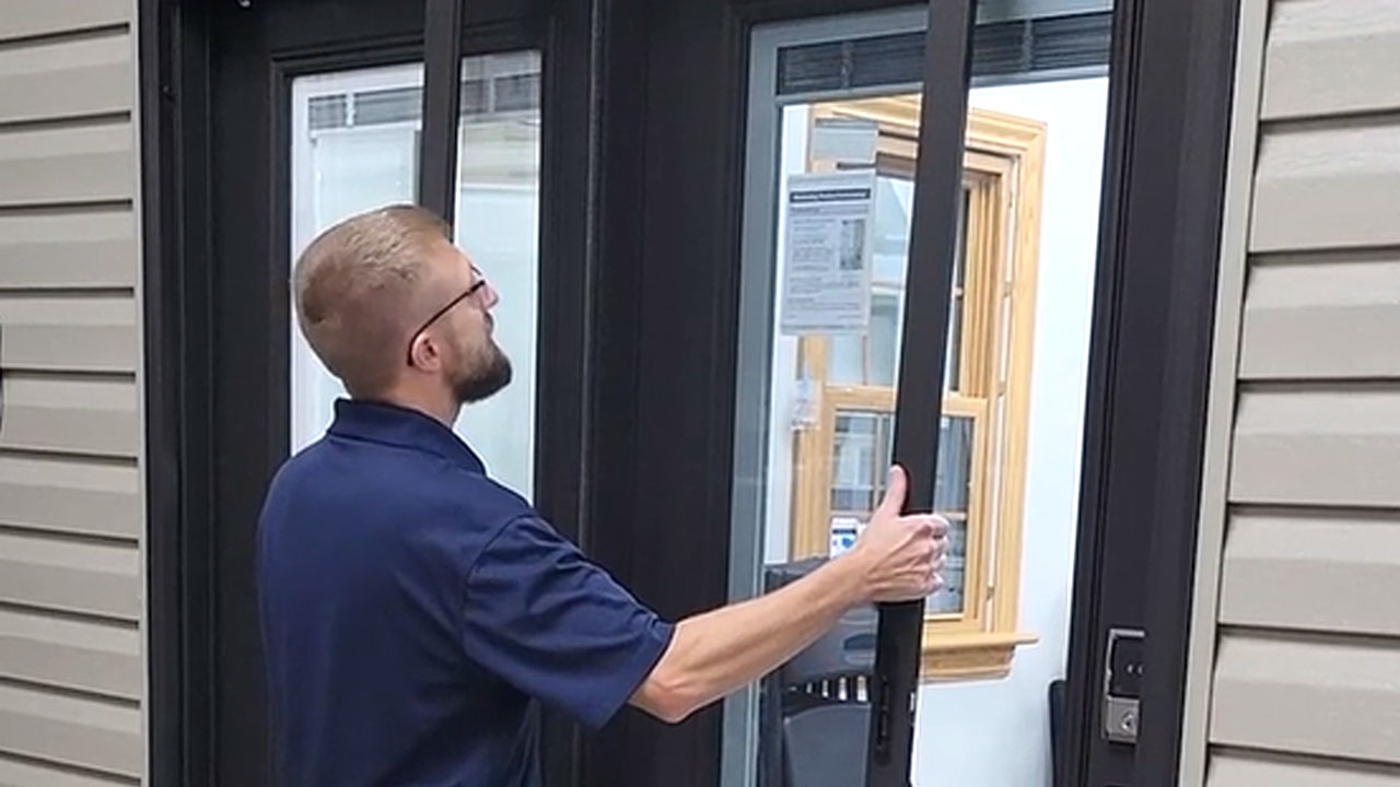 How to Adjust a Top-Hung Screen for a ProVia Patio Door