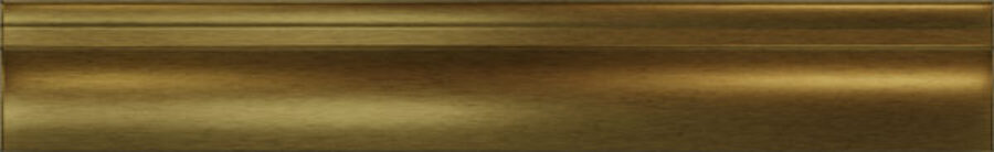 Closeup swatch of Antique Brass hardware finish option for ProVia® entry doors