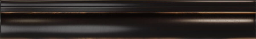 Closeup swatch of Oil Rubbed Bronze hardware finish option for ProVia® entry doors