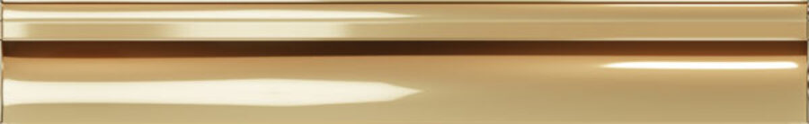 Closeup swatch of Bright Brass hardware finish option for ProVia® entry doors